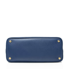 Prada Saffiano Cuir Double Handle Medium Tote