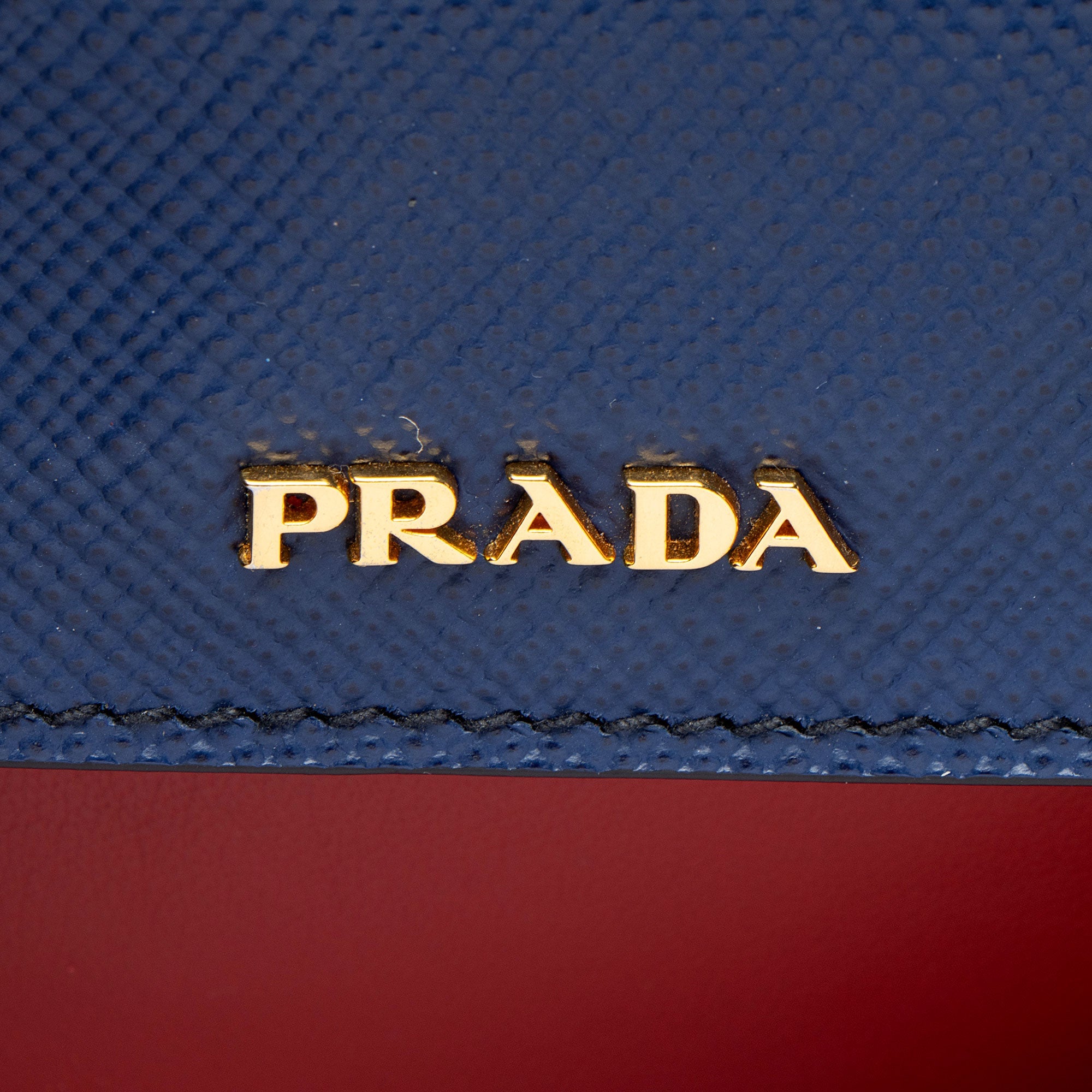 Prada Saffiano Cuir Double Handle Medium Tote