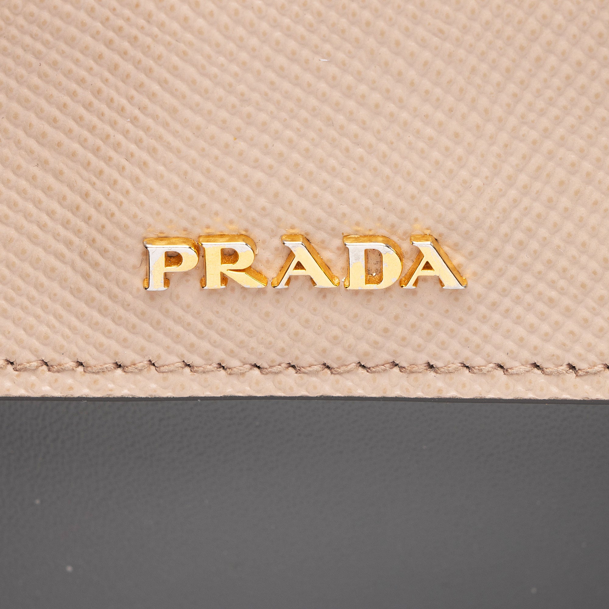 Prada Saffiano Cuir Double Handle Medium Tote