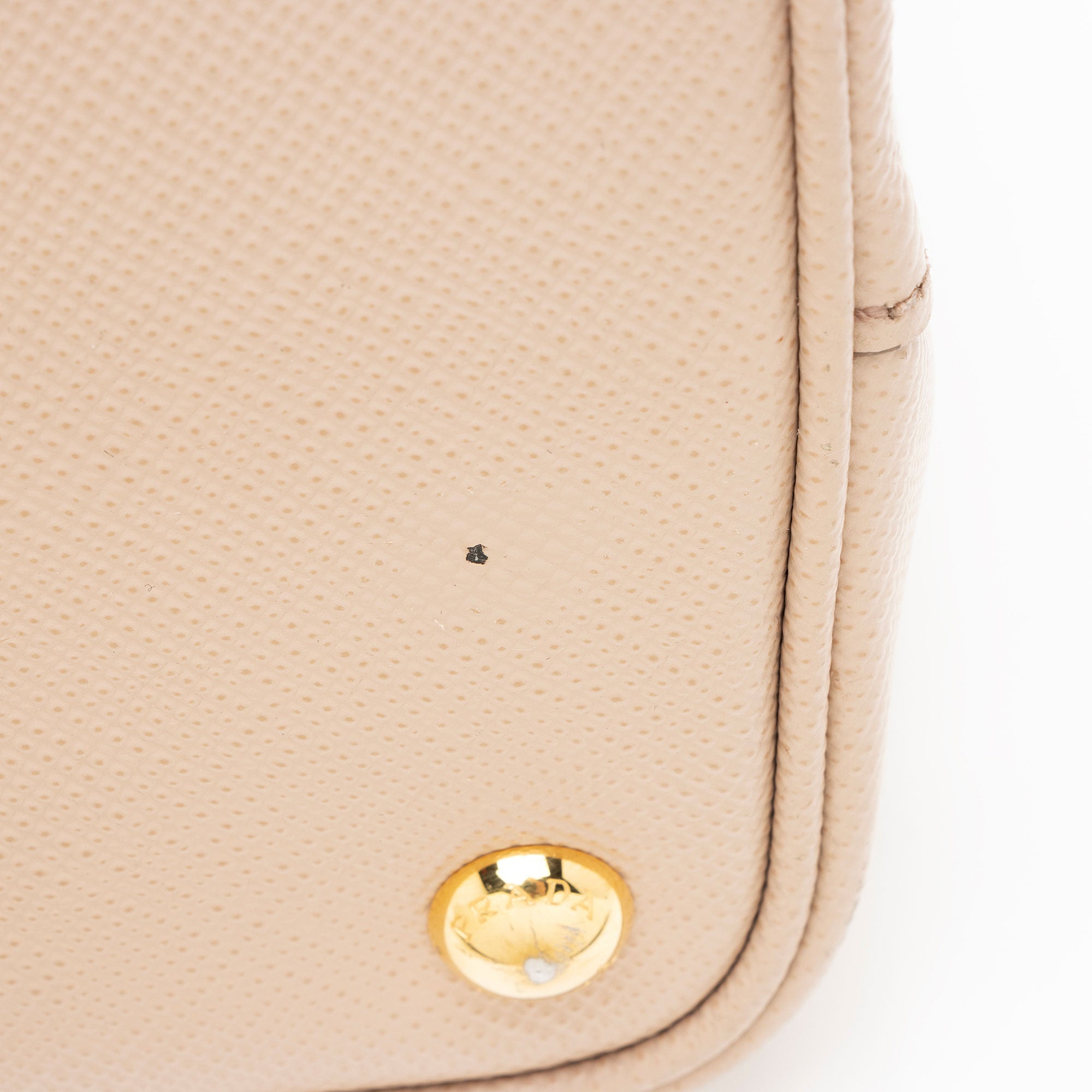 Prada Saffiano Cuir Double Handle Medium Tote