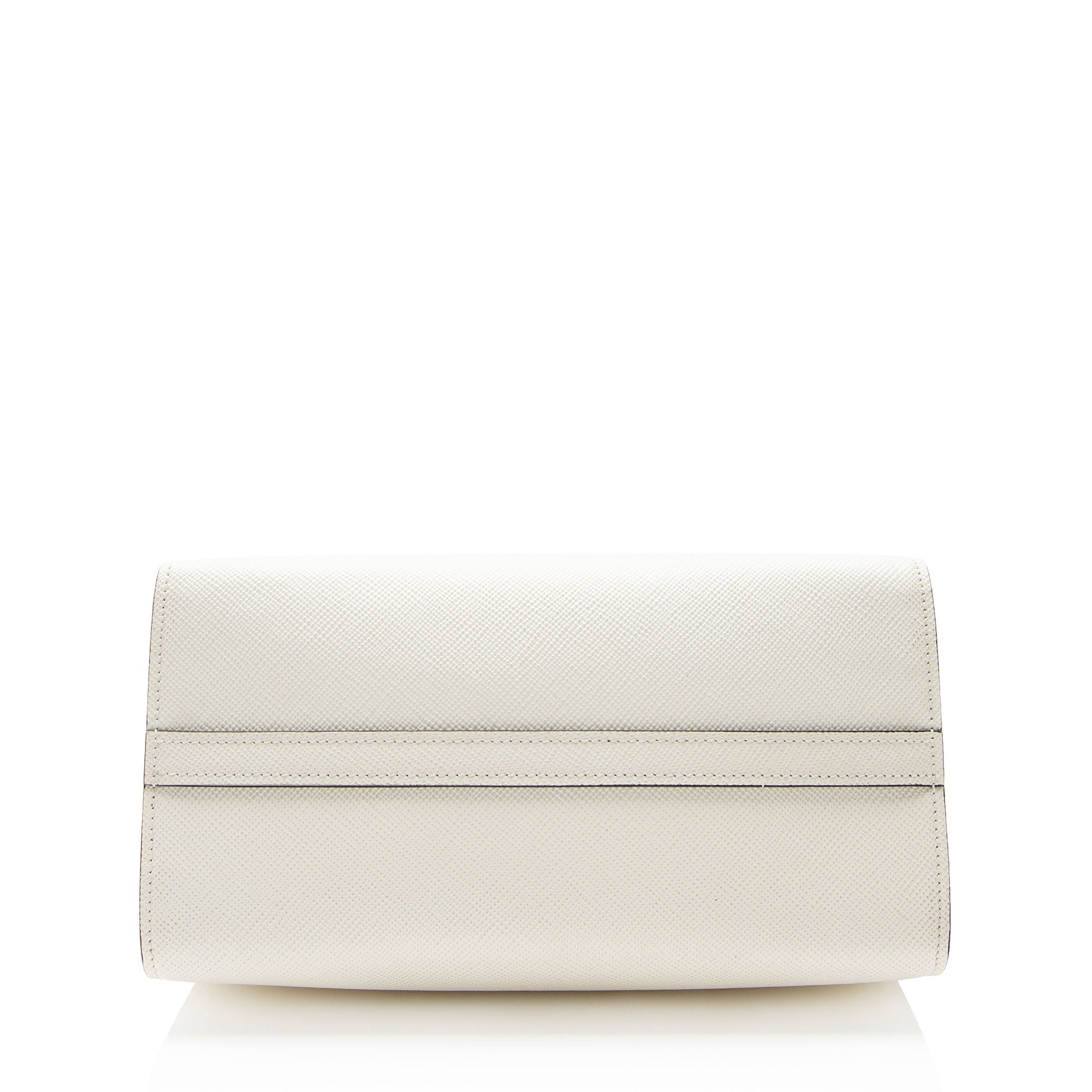 Prada Saffiano Cuir Leather Monochrome Small Tote
