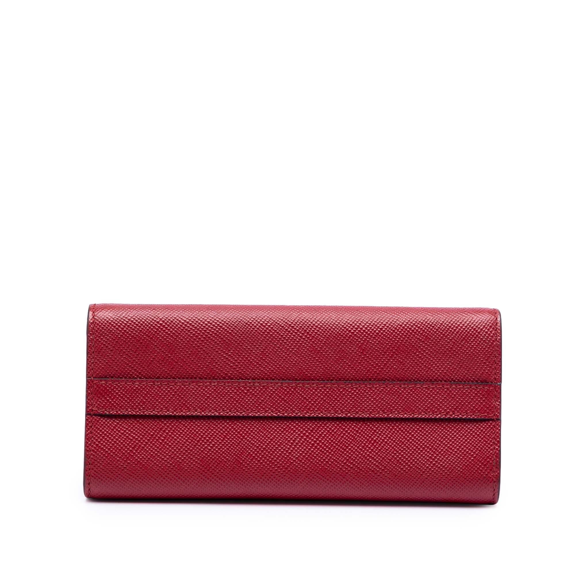 Prada Saffiano Cuir Monochrome Envelope Crossbody