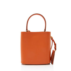 Prada Saffiano Cuir Panier Small Bucket Bag