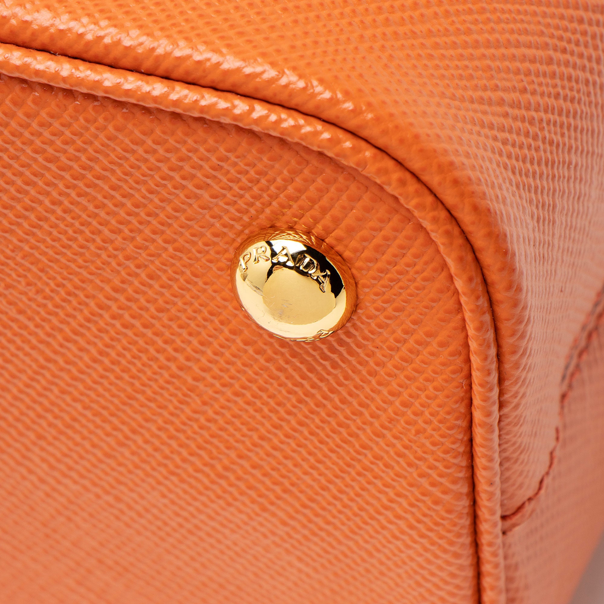 Prada Saffiano Cuir Panier Small Bucket Bag