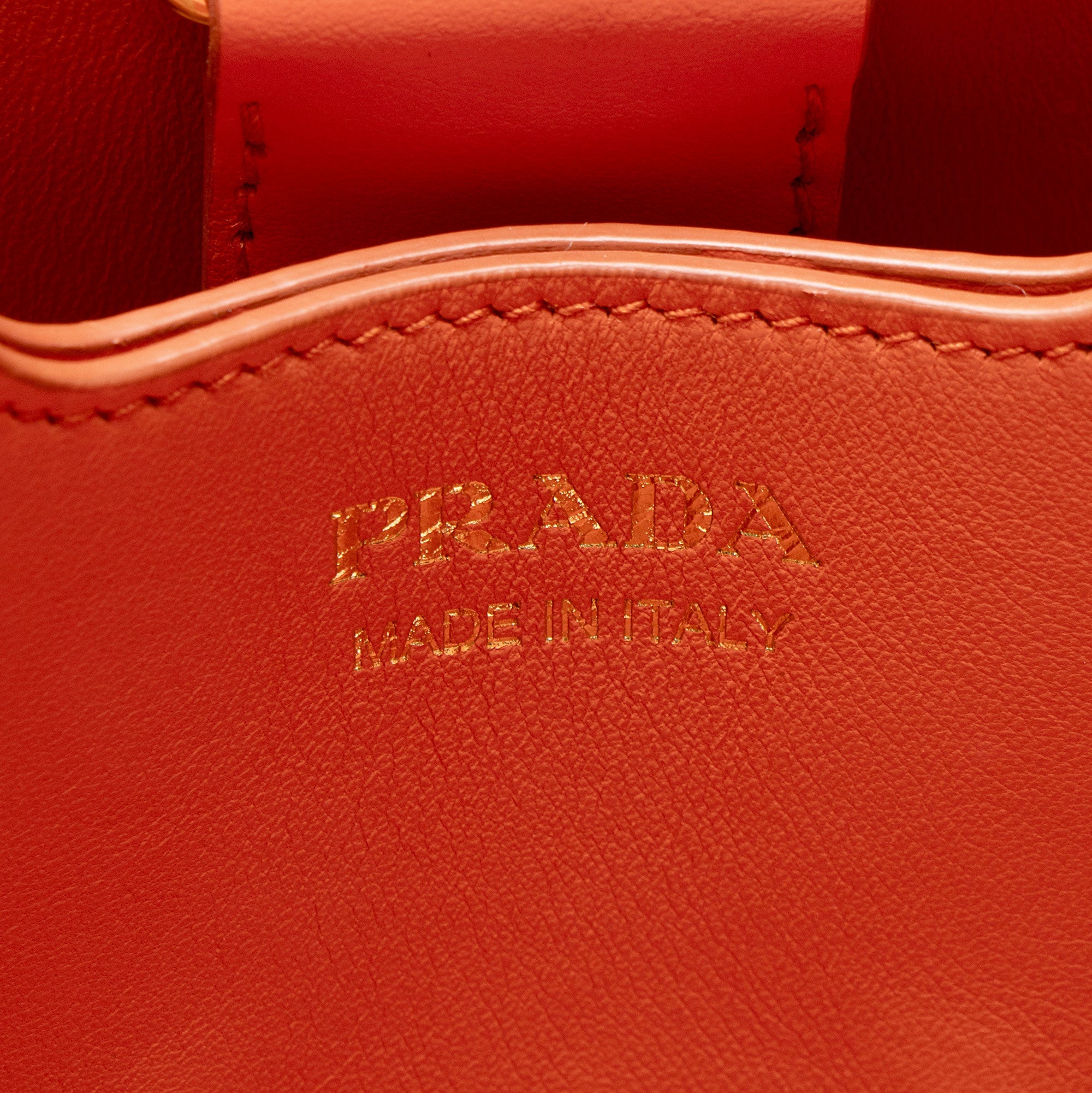 Prada Saffiano Cuir Panier Small Bucket Bag