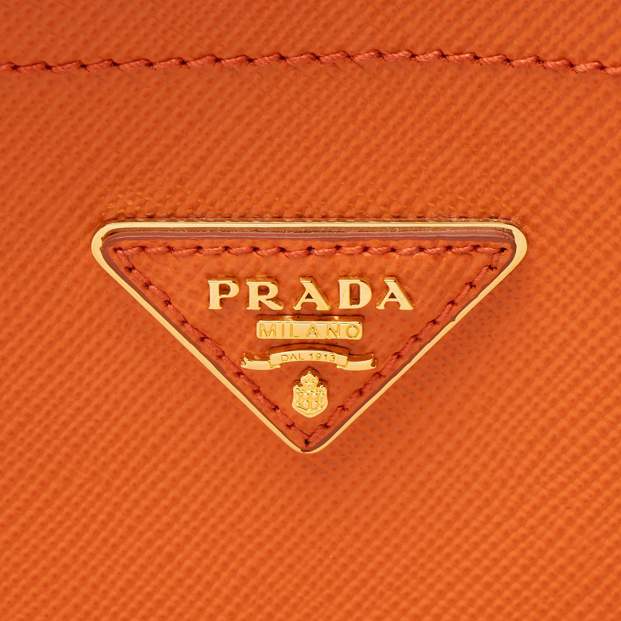 Prada Saffiano Cuir Panier Small Bucket Bag