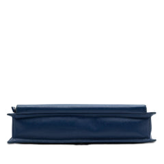 Prada Saffiano Cuir Travel Front Zip Pocket Briefcase