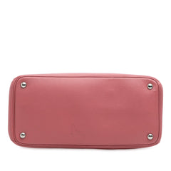 Prada Saffiano Cuir Turnlock Twin Satchel
