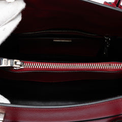 Prada Saffiano Cuir Turnlock Twin Satchel