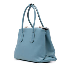 Prada Saffiano Cuir Turnlock Twin Satchel