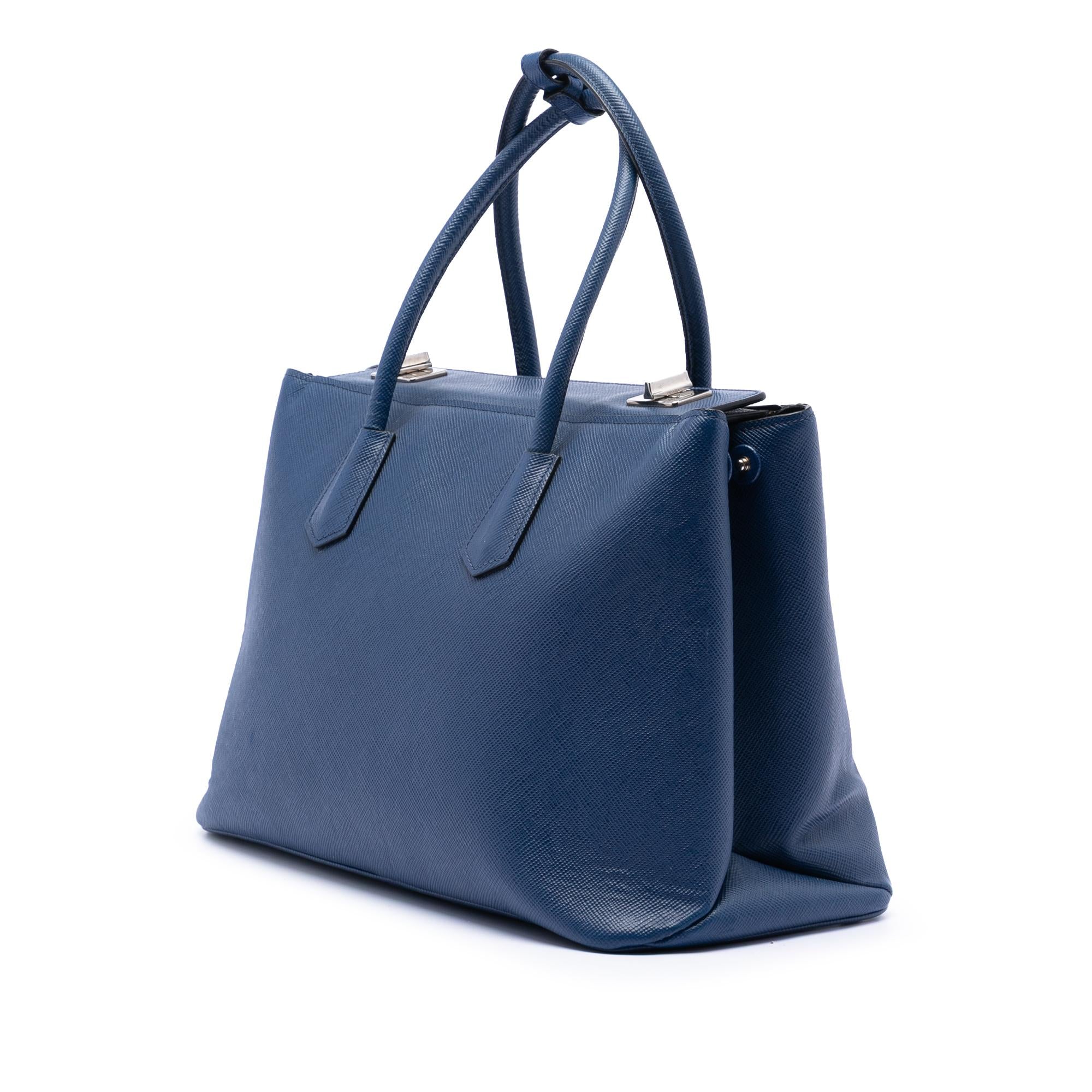 Prada Saffiano Cuir Twin Tote