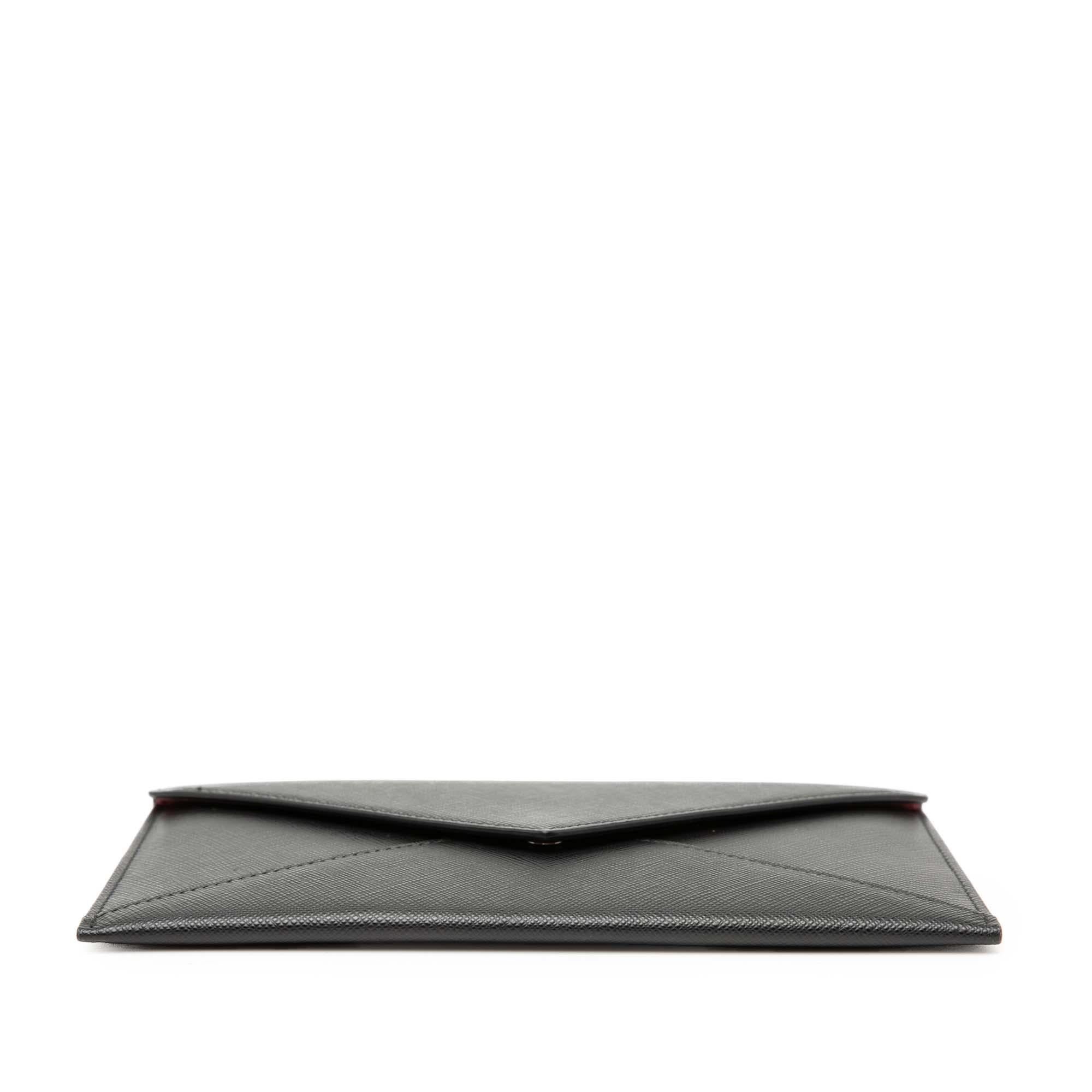 Prada Saffiano Envelope Pouch