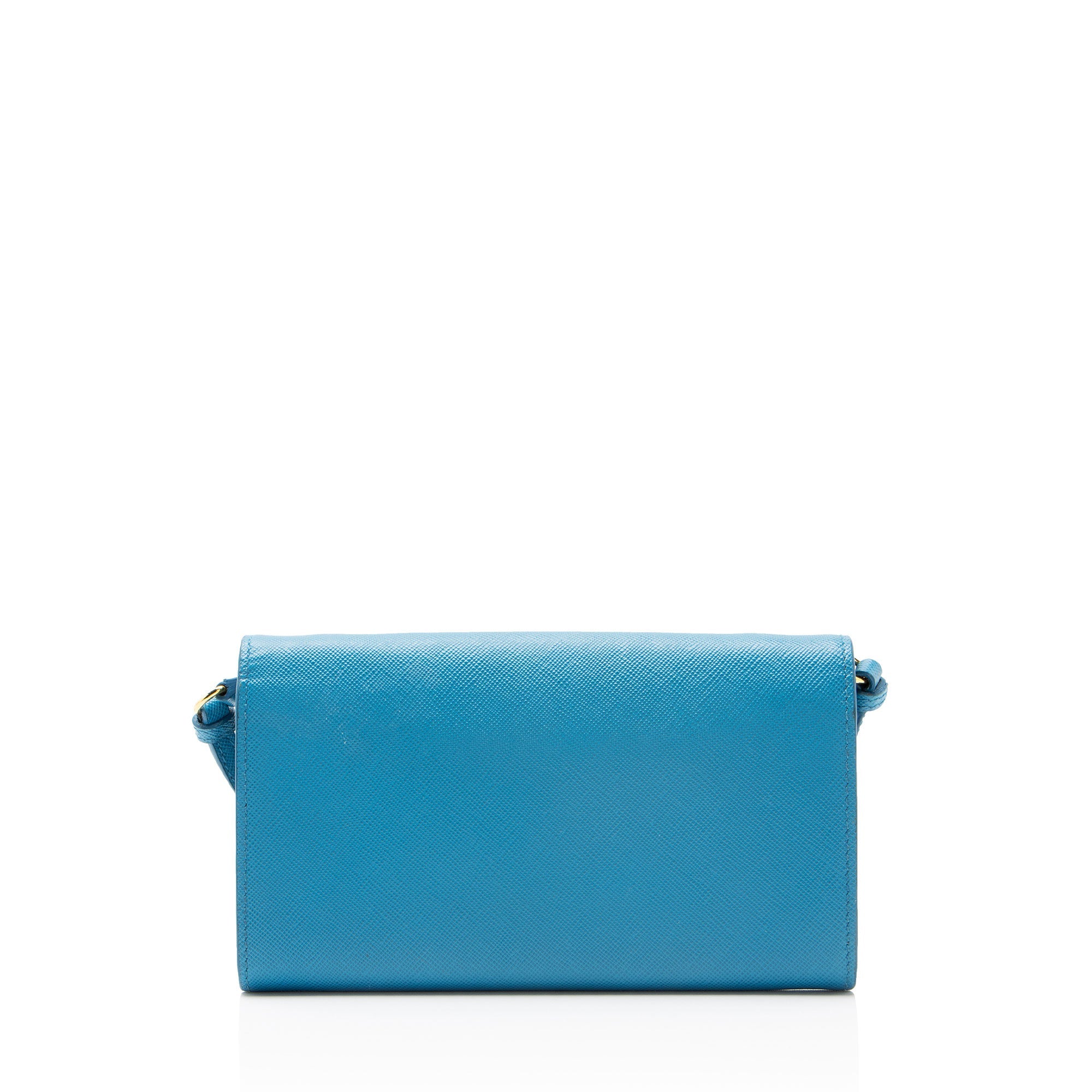 Prada Saffiano Envelope Wallet on Strap