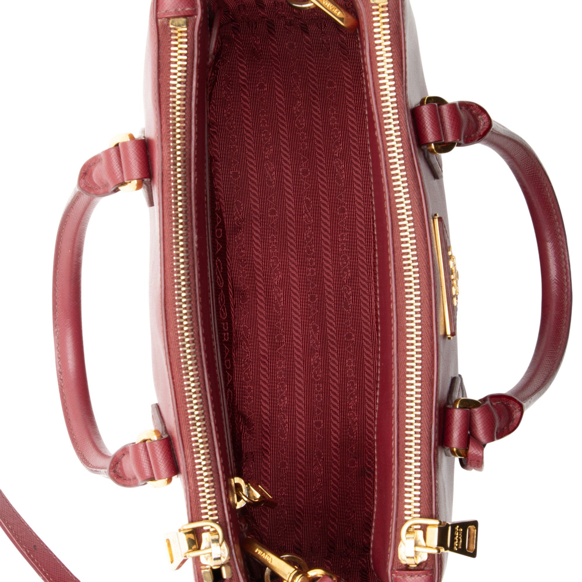 Prada Saffiano Galleria Small Tote
