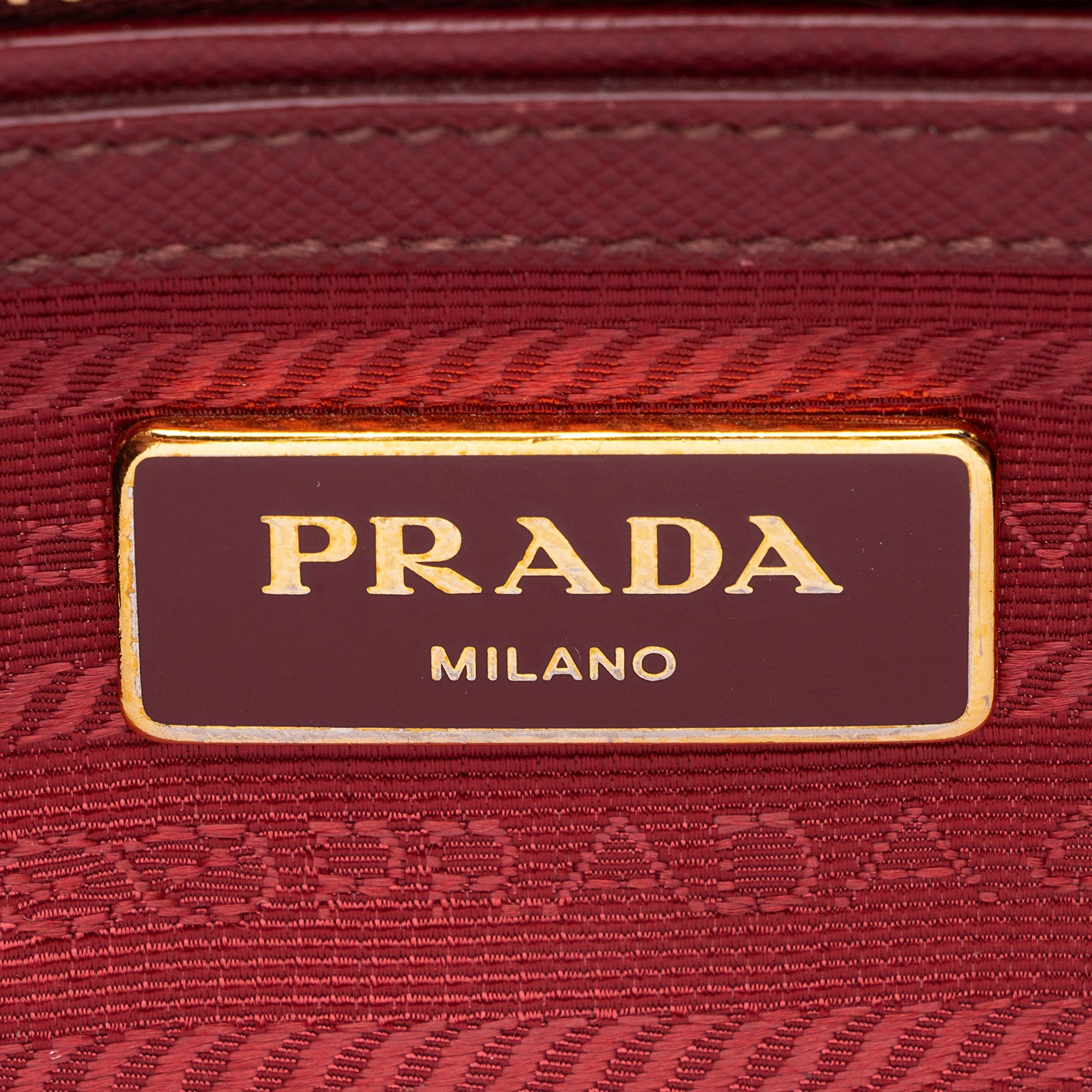 Prada Saffiano Galleria Small Tote