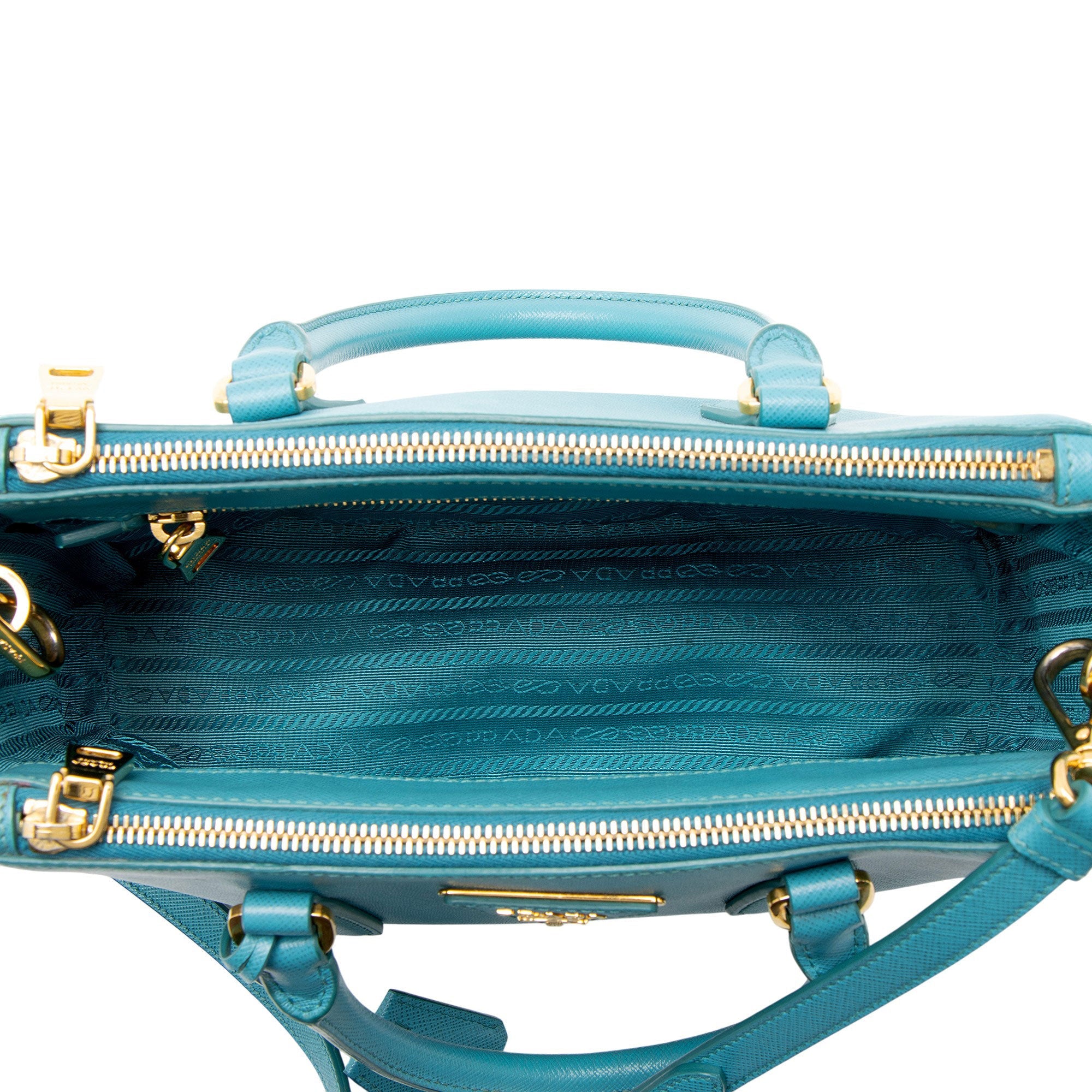 Prada Saffiano Galleria Small Tote