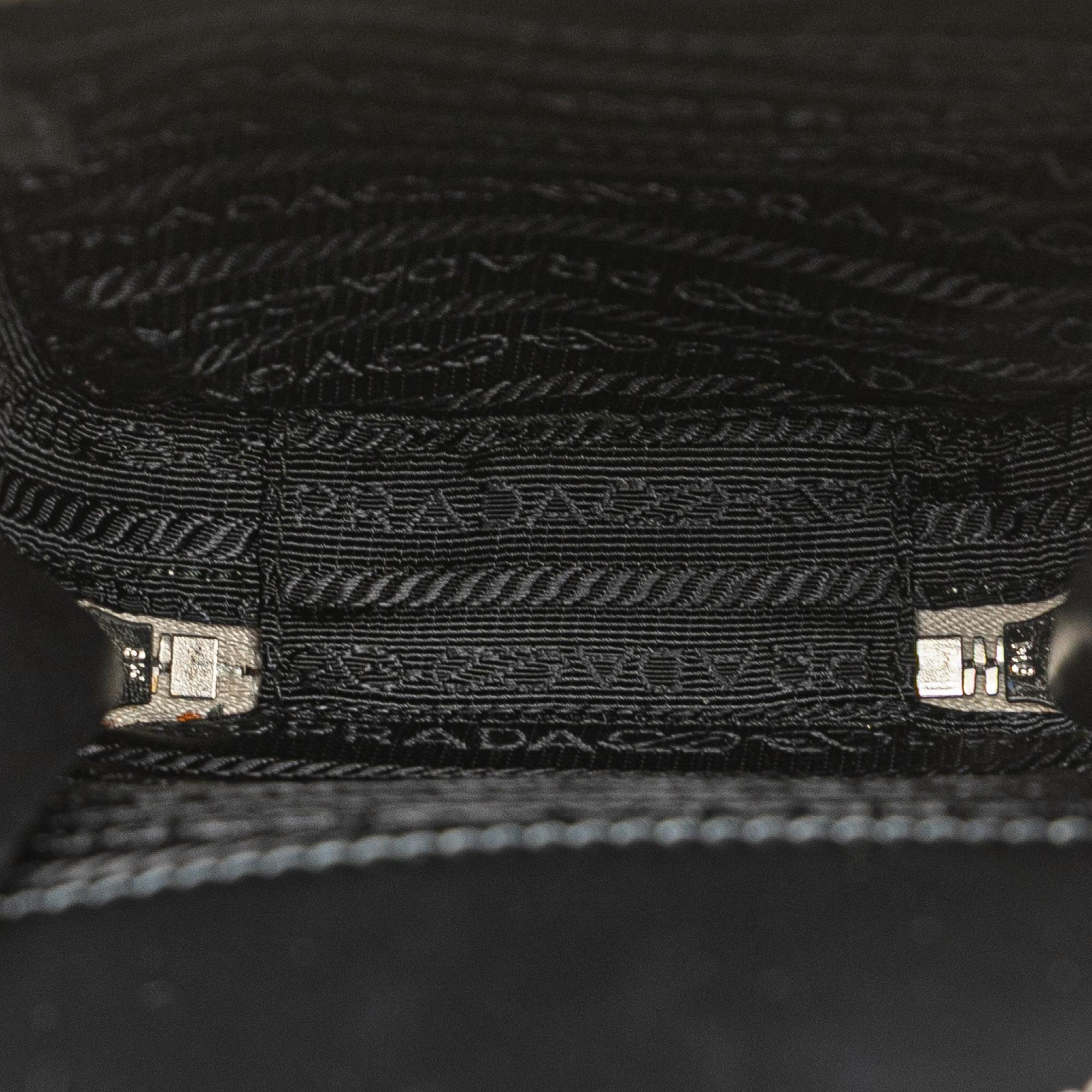 Prada Saffiano Harness Crossbody Pouch