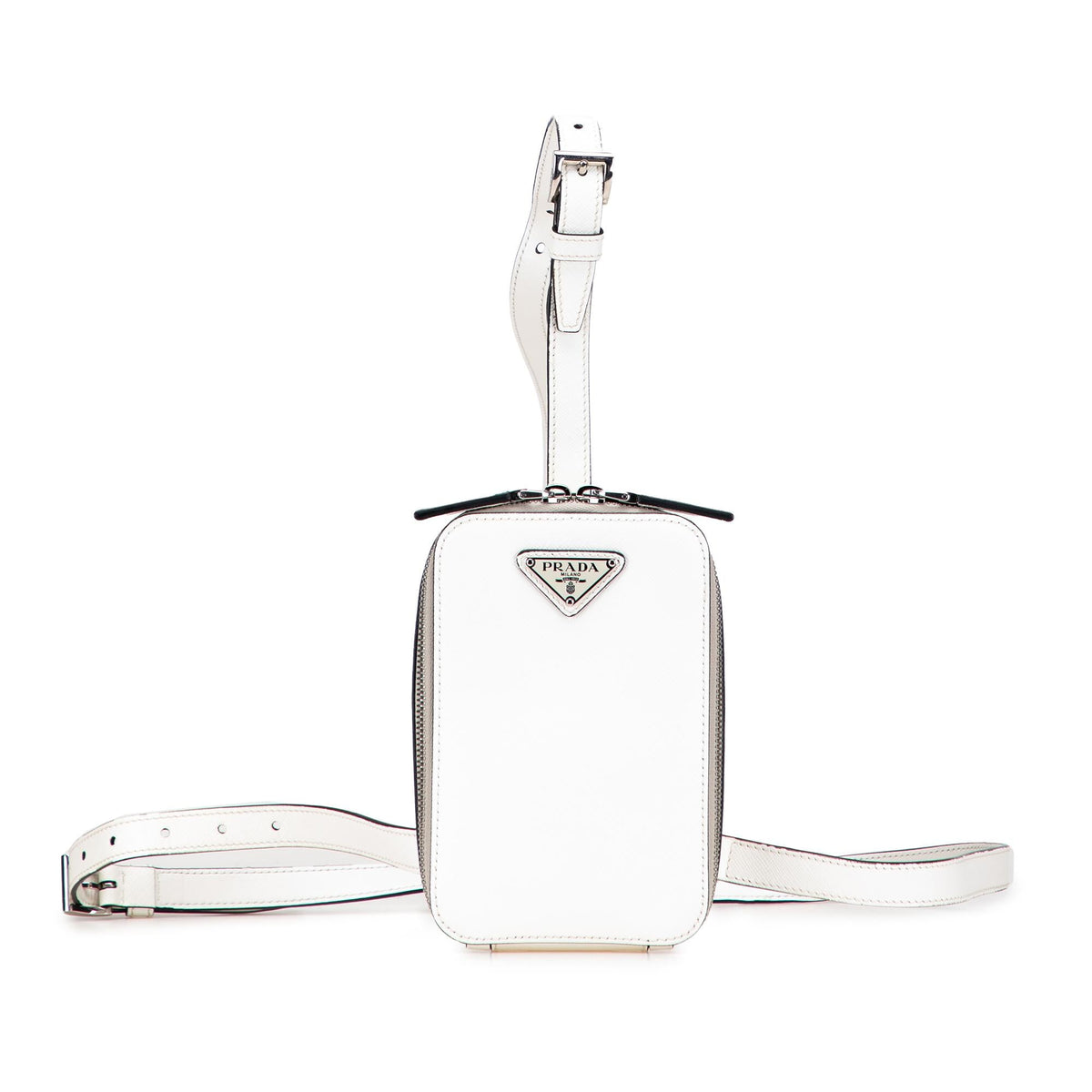 Prada Saffiano Harness Crossbody Pouch