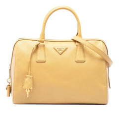 Prada Saffiano Lux Boston Bag