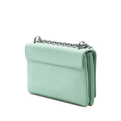 Prada Saffiano Lux Chain Lock Flap