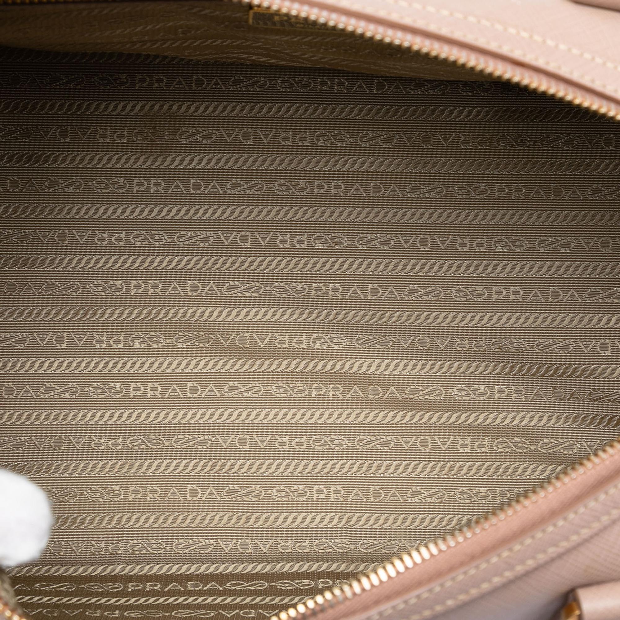Prada Saffiano Lux Convertible Bowler Bag