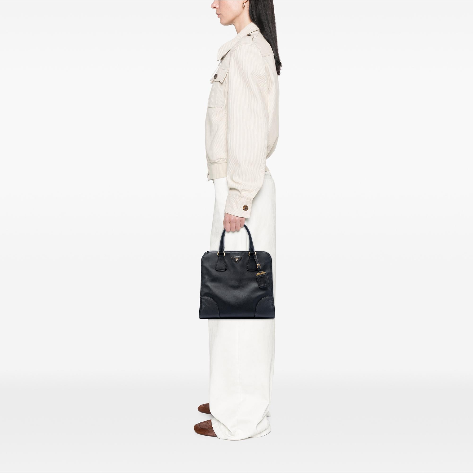 Prada Saffiano Lux Convertible Tote