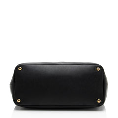 Prada Saffiano Lux Double Zip Large Tote