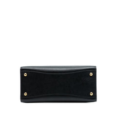 Prada Saffiano Lux Embossed Logo Convertible Tote
