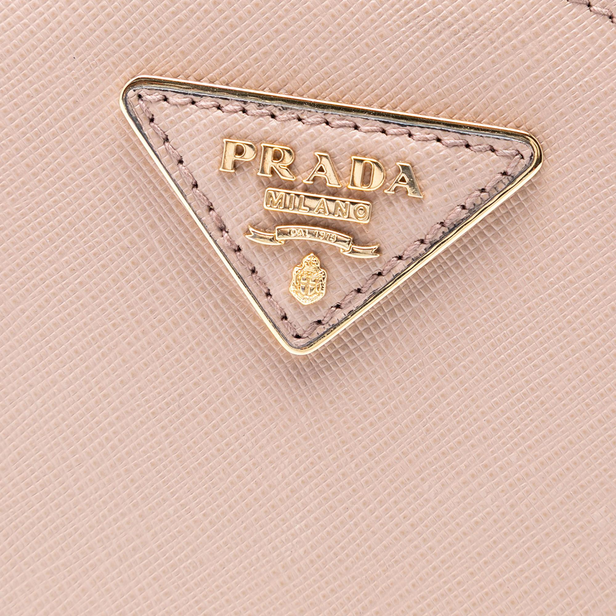 Prada Saffiano Lux Mini Odette Backpack