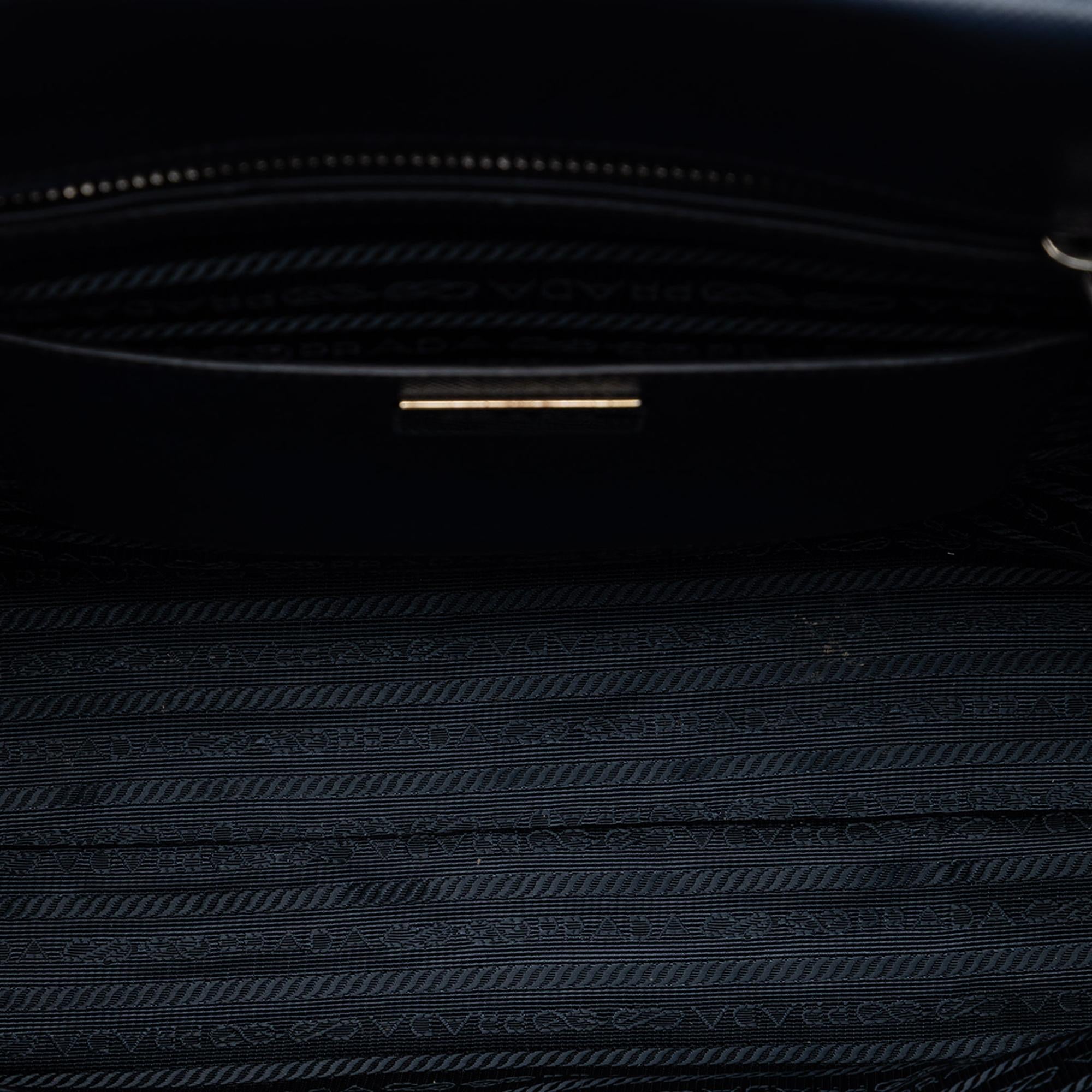 Prada Saffiano Lux Open Convertible Tote