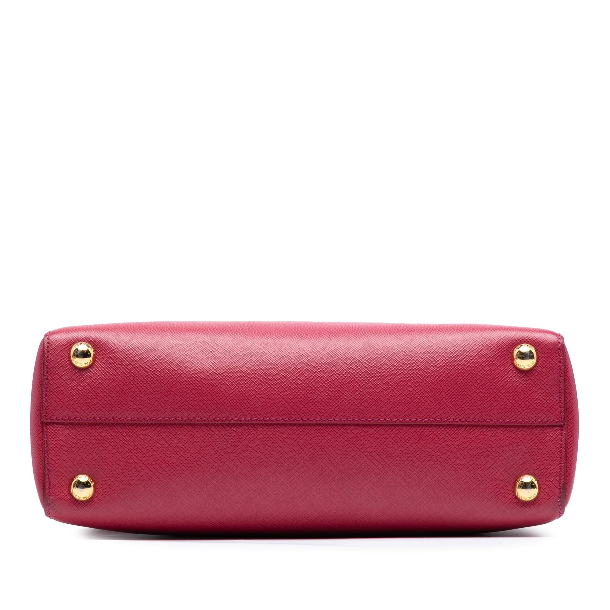 Prada Saffiano Lux Parabole Satchel