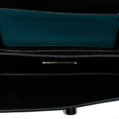 Prada Saffiano Lux Sound Lock Satchel