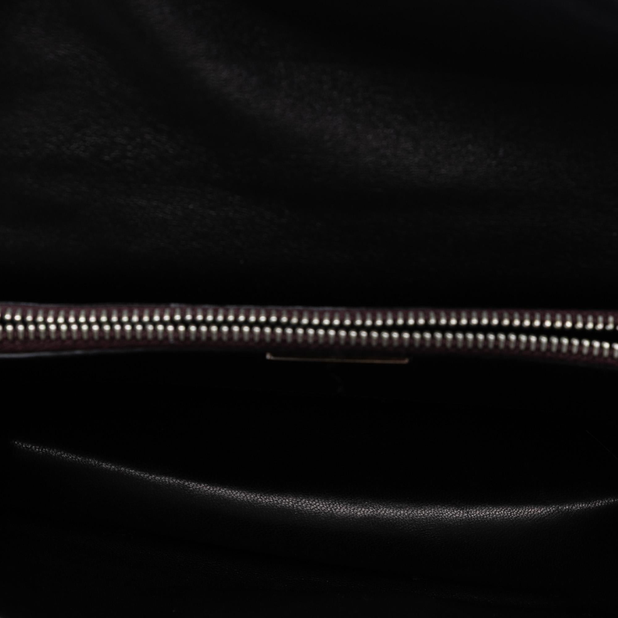 Prada Saffiano Lux Sound Lock Satchel