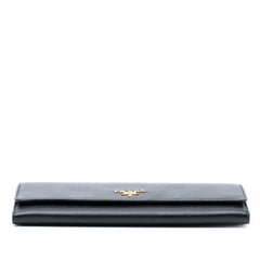 Prada Saffiano Lux Wallet On Chain