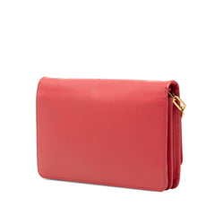 Prada Saffiano Lux Wallet On Chain
