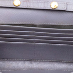 Prada Saffiano Lux Wallet On Chain