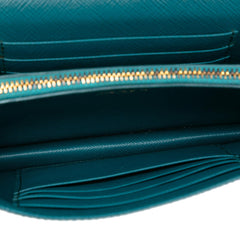 Prada Saffiano Lux Wallet on Chain