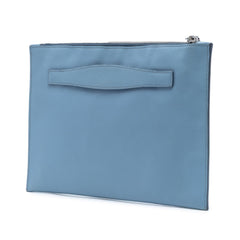 Prada Saffiano Lux Zip Clutch
