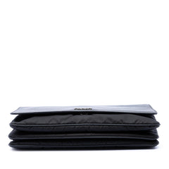 Prada Saffiano Lux and Tessuto Chain Crossbody
