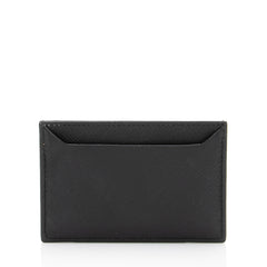 Prada Saffiano Metal Oro Card Case