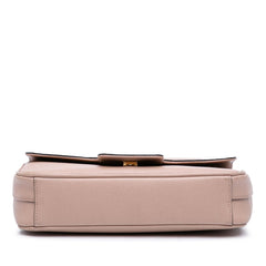Prada Saffiano Pattina Chain Crossbody