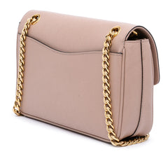 Prada Saffiano Pattina Chain Crossbody