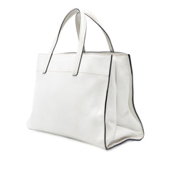 Prada Saffiano Soft Triple Pocket Tote