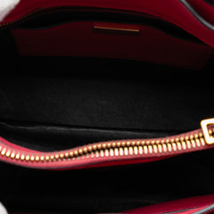 Prada Saffiano Soft Triple Pocket Tote