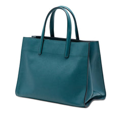 Prada Saffiano Soft Triple Pocket Tote