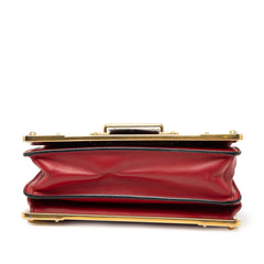Prada Saffiano Trimmed City Calf Cahier Crossbody