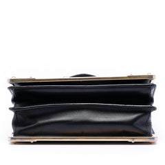 Prada Saffiano Trimmed City Calf Cahier Crossbody