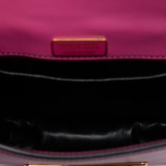 Prada Saffiano Trimmed City Calf Pionniere Crossbody