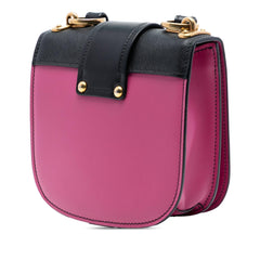 Prada Saffiano Trimmed City Calf Pionniere Crossbody