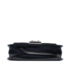 Prada Saffiano Trimmed City Calf Racing Logo Elektra Crossbody